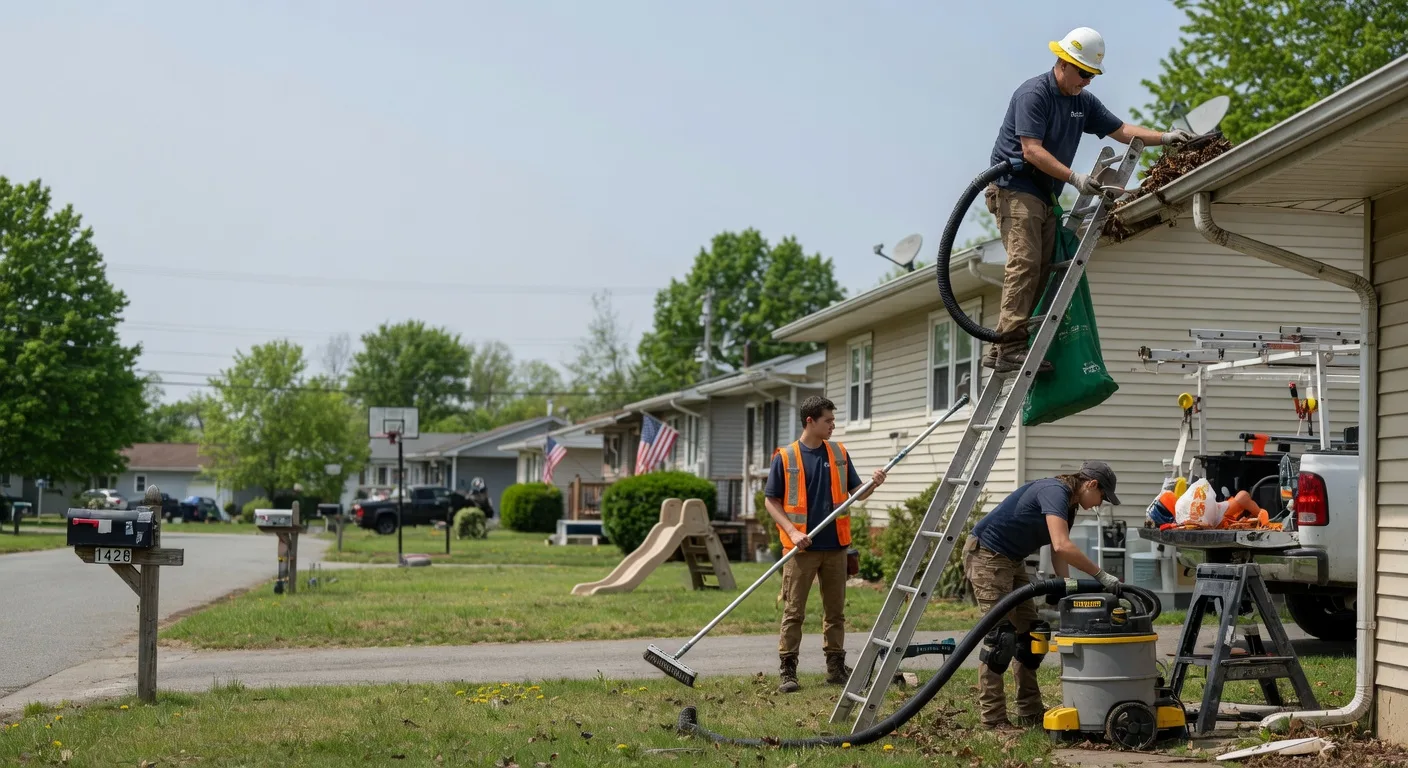 Gutter Installation in Brussels, IL near me